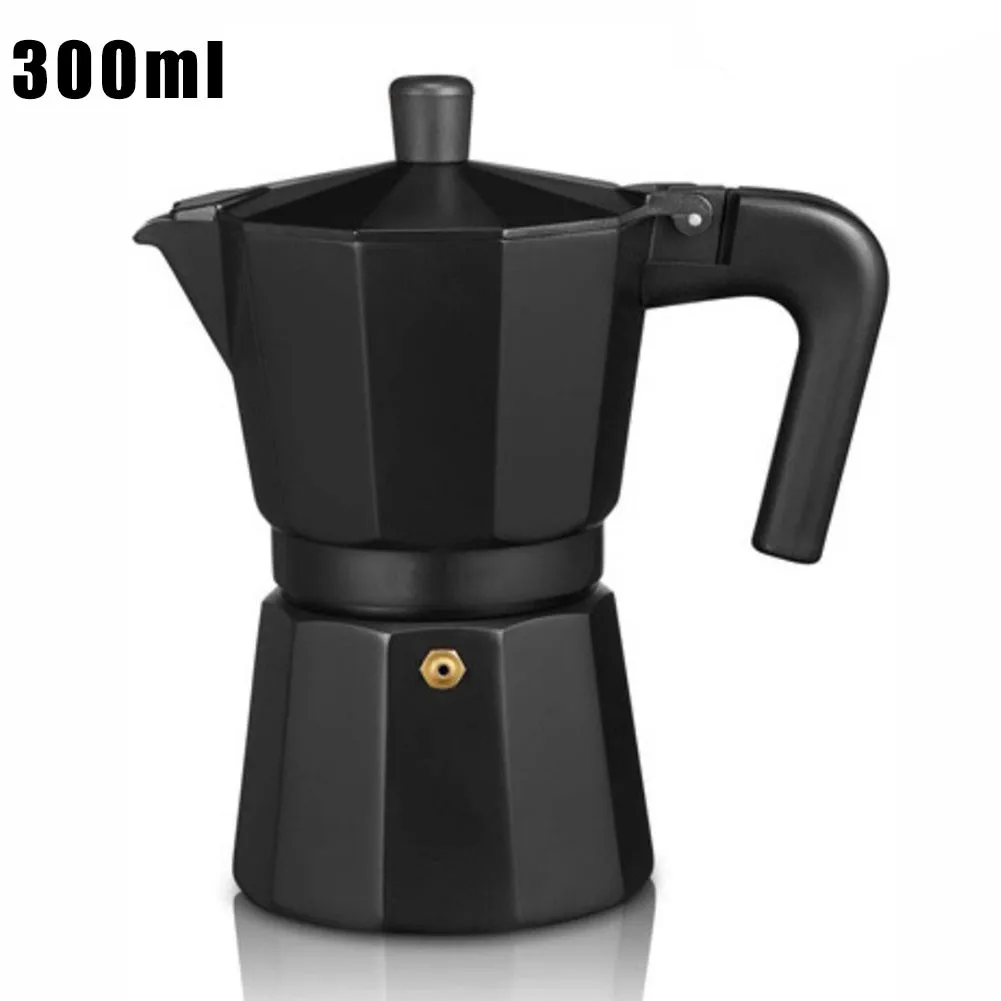 

Aluminum Coffee Maker Moka Pots 150ml 300ml Mocha Espresso Percolator Pot Coffee Kettle Cafetera Home Kitchen Coffee Tools