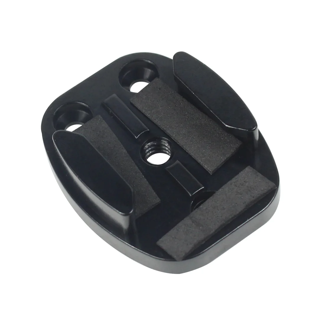 Алюминиевый ЧПУ черный плоский адаптер для крепления штатива с отверстием винта