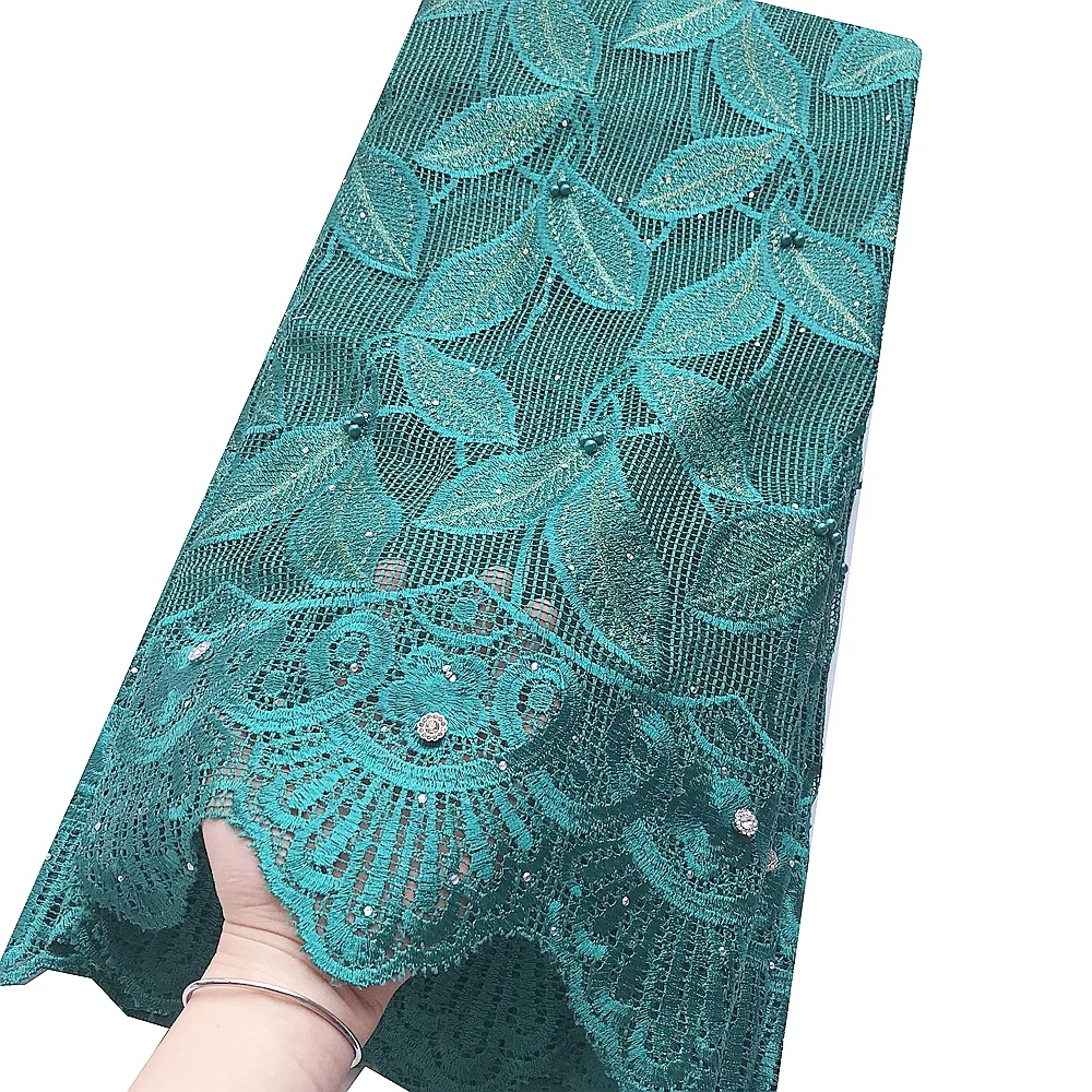 

Gold African Cord Lace Fabric Water Soluble Wedding Dress Lace Material Stones 2020 High Quality Nigerian Guipure Lace Fabric