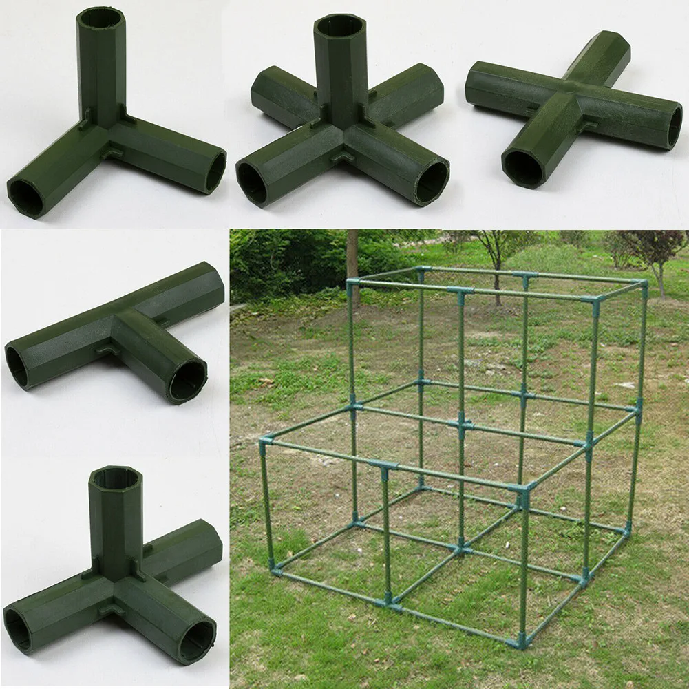 

Green Connector Greenhouse Joints Outdoor Structure Accessories Bracket