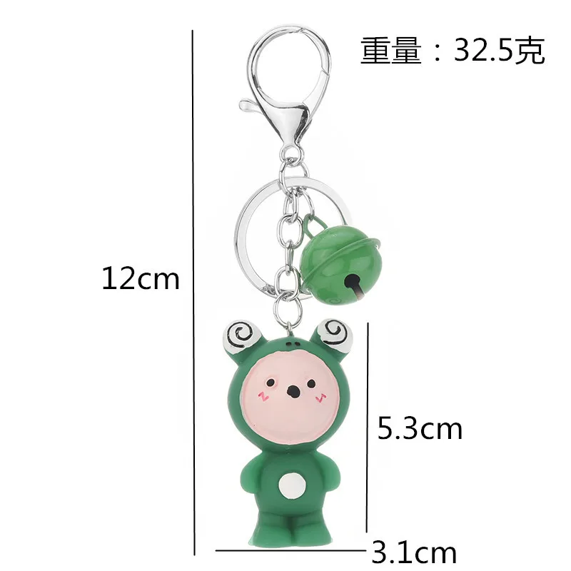 

Cute Cartoon Little Mouse Doll Keychains Accessories Resin Pendant Couple Car Bag Pendant Key Chains Unisex Gift Jewelry Keyring