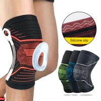 1pcs sports knee brace elastic compression non slip fitness running cycling knee pad edf88