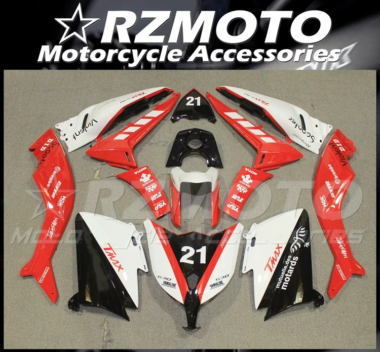 

High quality New Complete Motorcycle Fairings Kit for YAMAHA TMAX530 Tmax 530 2012 2013 2014 12 13 14 T-MAX tmax530 Number 21