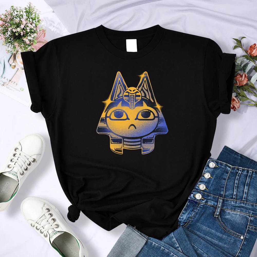 

Selling MASK OF ANKHA Printing Woman T-shirts Oversize Graphic Clothing Fashion Kawaii T Shirt Summer Simplicity Tshirts Woman