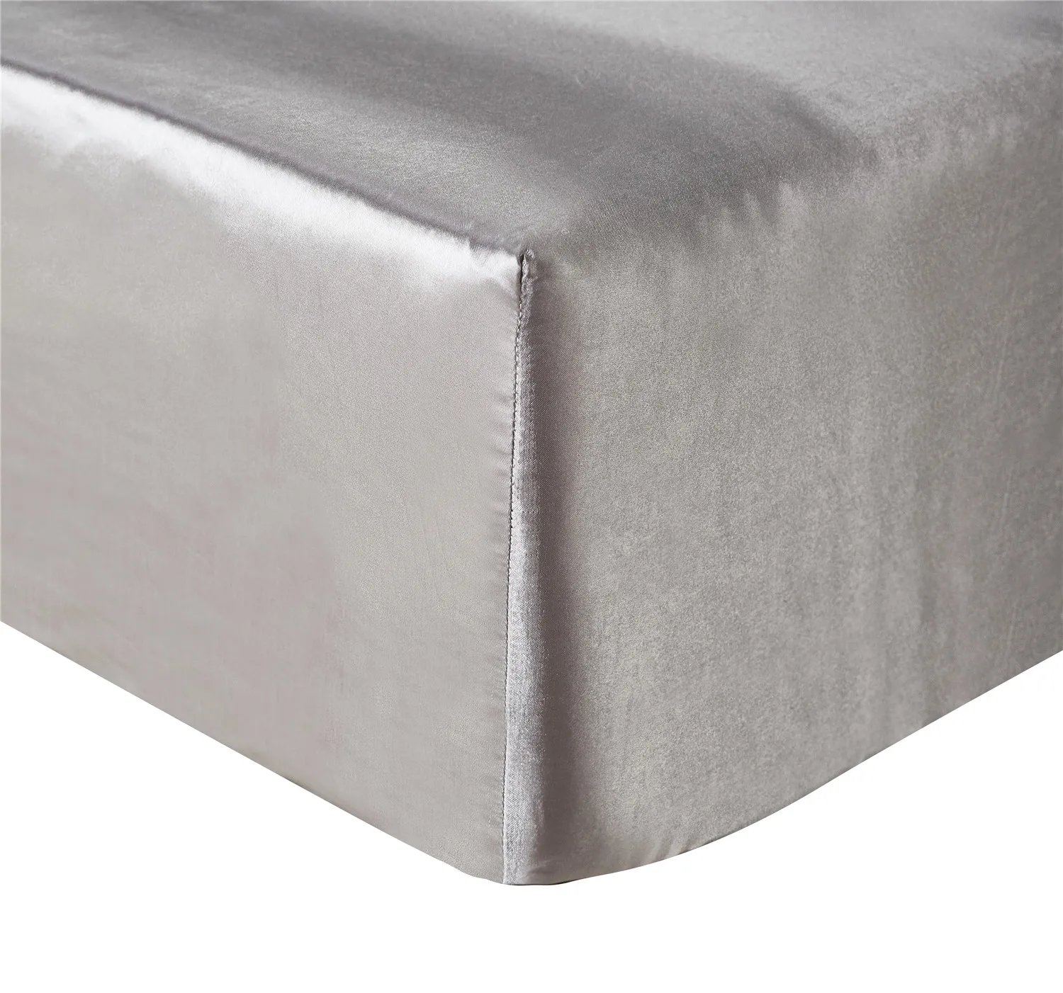 Мягкие шелковые простыни наборы сатиновые США Твин/королева/король