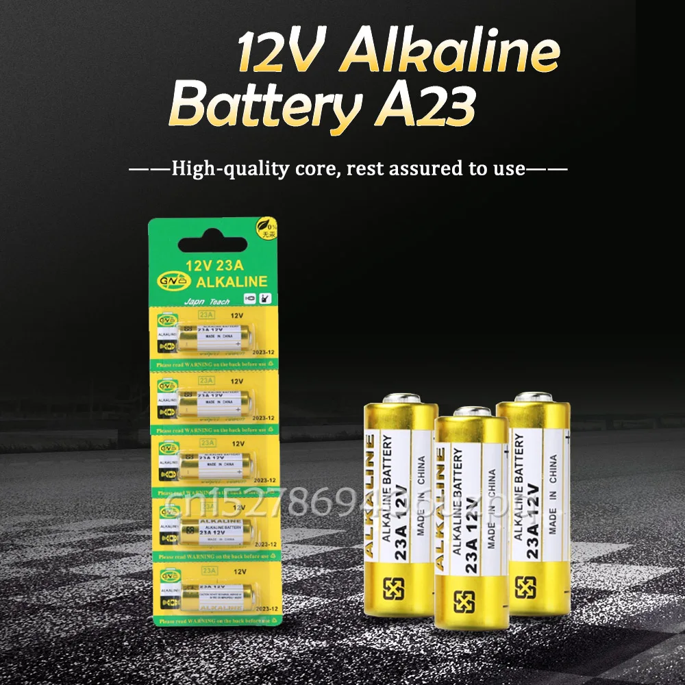 Щелочная батарея 23a 12 В 50 шт. 23GA 21/23 A23 A23S E23A EL12 MN21 MS21 V23GA L1028 RV08 GP23A K23A для пульта