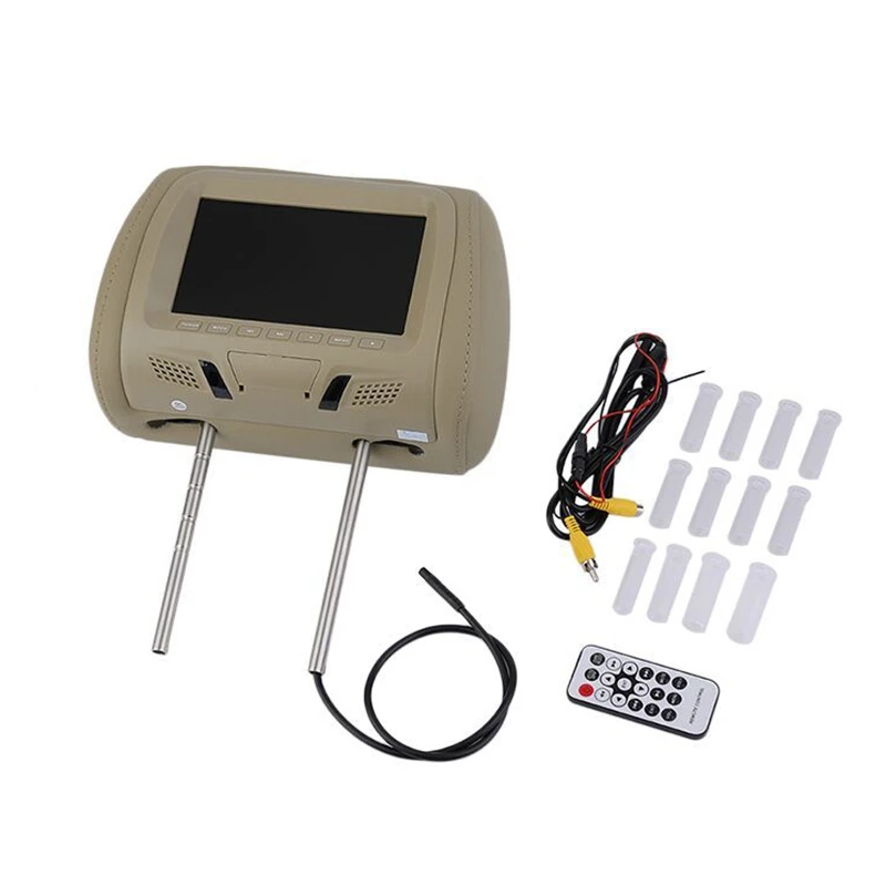 

Universal 7 Inch Auto Headrest Display Rear Seat Entertainment Multimedia Player Universal Av USB SD MP4