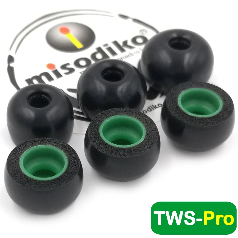 Наушники misodiko TWS Pro из пены с эффектом памяти для Ture беспроводных наушников