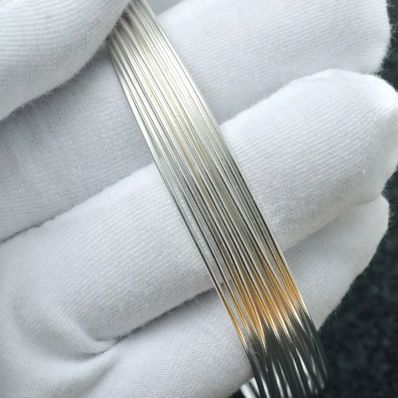 Проволока из стерлингового серебра 925 пробы для самостоятельного изготовления