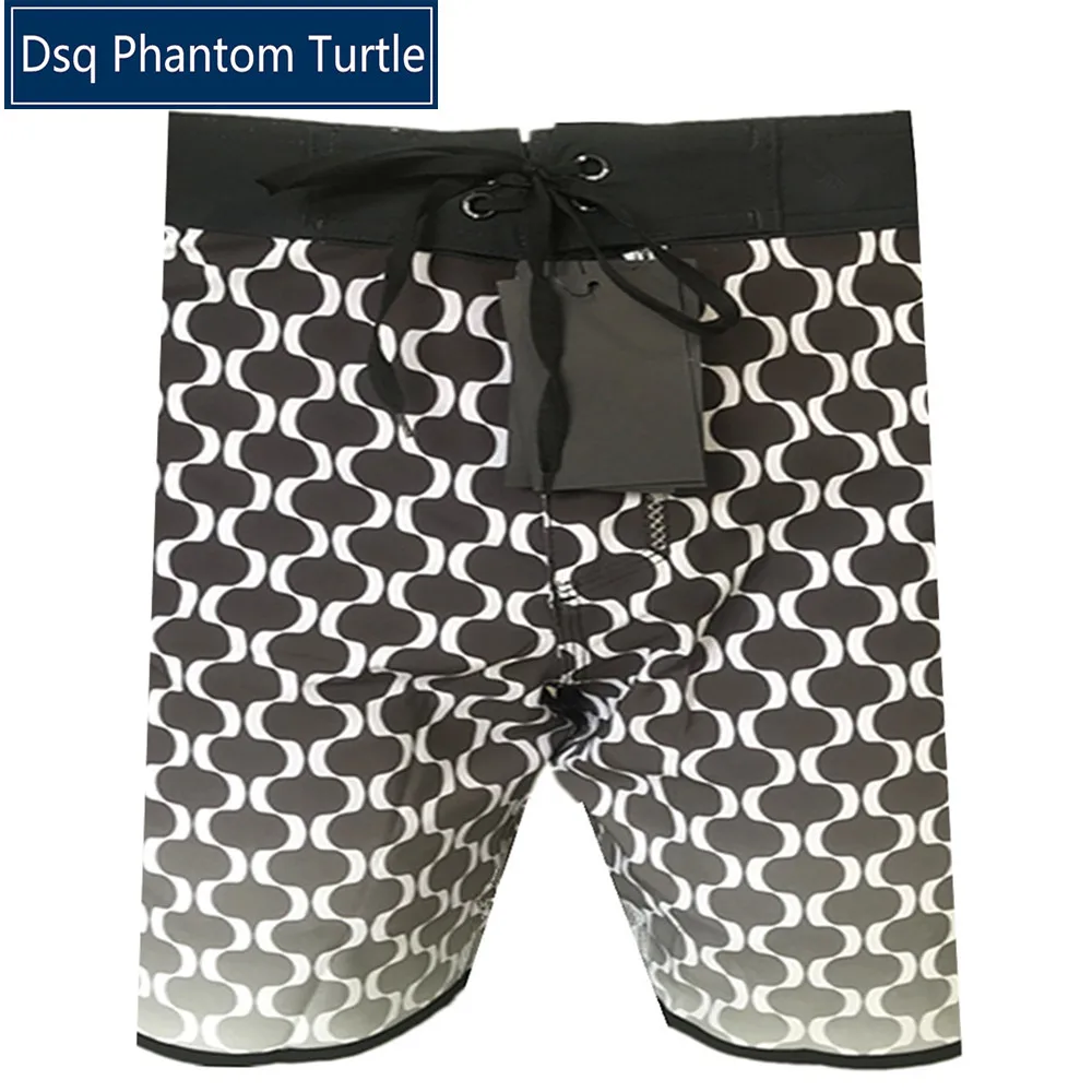T Новое поступление бренд Dsq Phantom черепаха пляж обшитые мужские шорты эластичные Купальники из спандекса Бермуды пляжные шорты быстросохнущие - Цвет: T