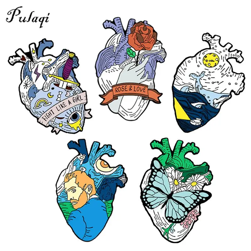 Термоклейкая аппликация для одежды нашивки в виде сердца на одежду наклейки