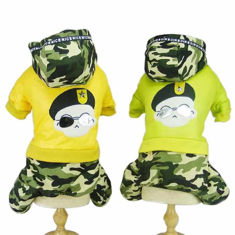 Зимняя одежда для собак плотная флисовая парка с капюшоном зимние теплые