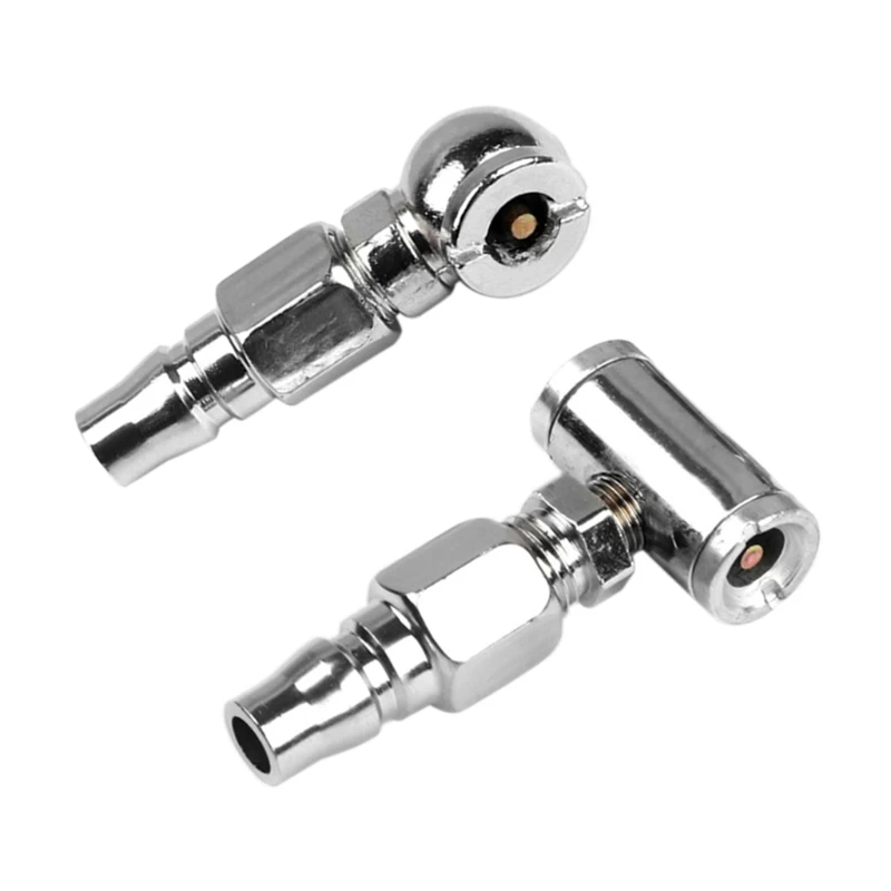 

T3EC Heavy Duty Closed Flow Lock on Tire Chuck with Clip for Inflator Gauge Compressor Accessories