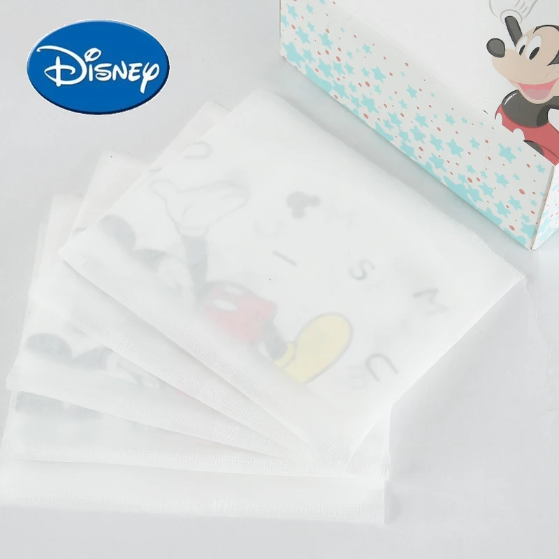 Disney одноразовые детские нагрудники с Микки-Маусом для воды-доказательство мягкая детская есть нагрудники для детей из хлопка с рисунком из мультфильма "Минни" для нагрудник детский аксессуар 20 шт./кор