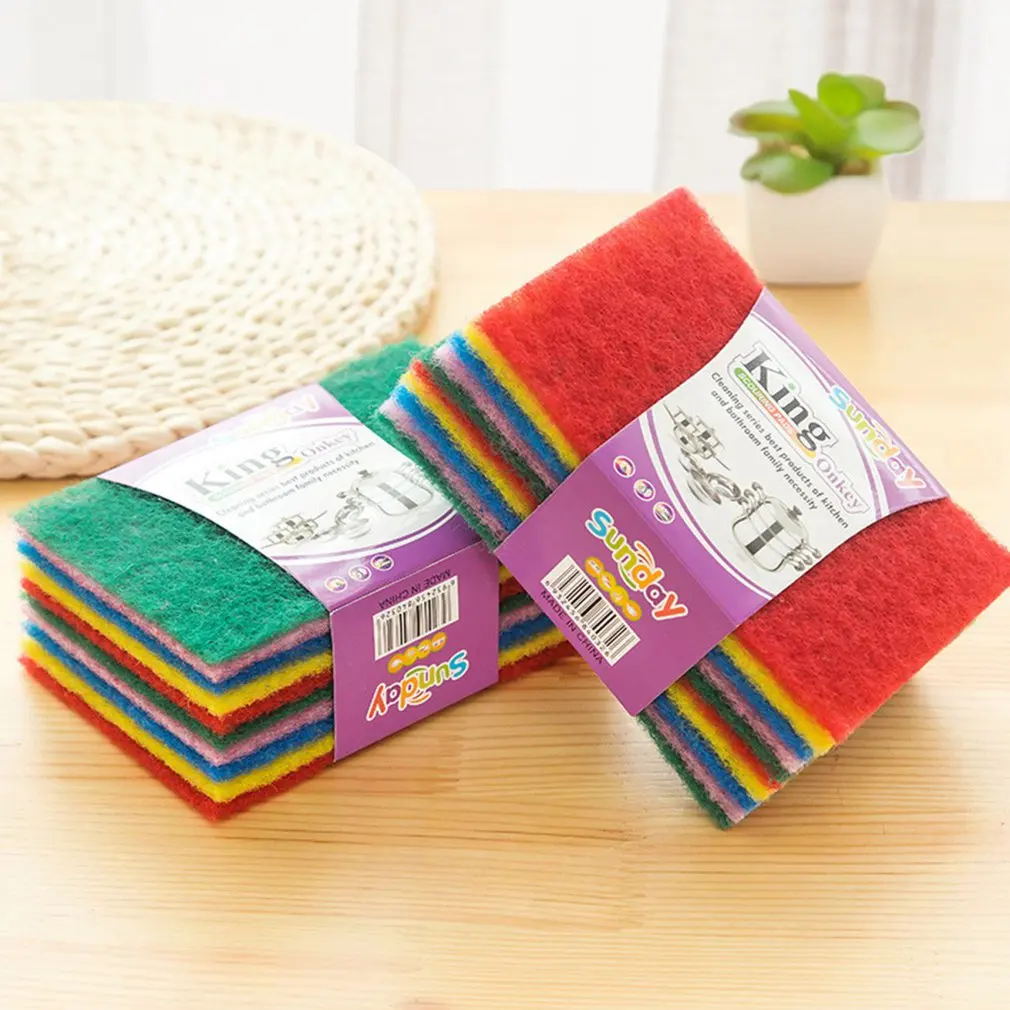 Ежедневный цвет антипригарное масло Чистящая прокладка толстое полотенце для