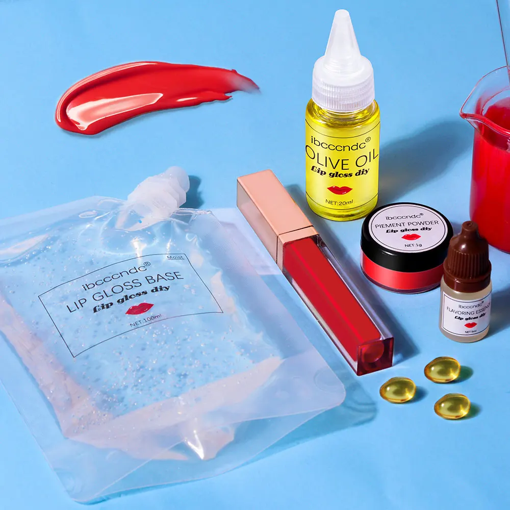 DIY набор для блеска губ водостойкий макияжа долговечная Косметика прозрачный