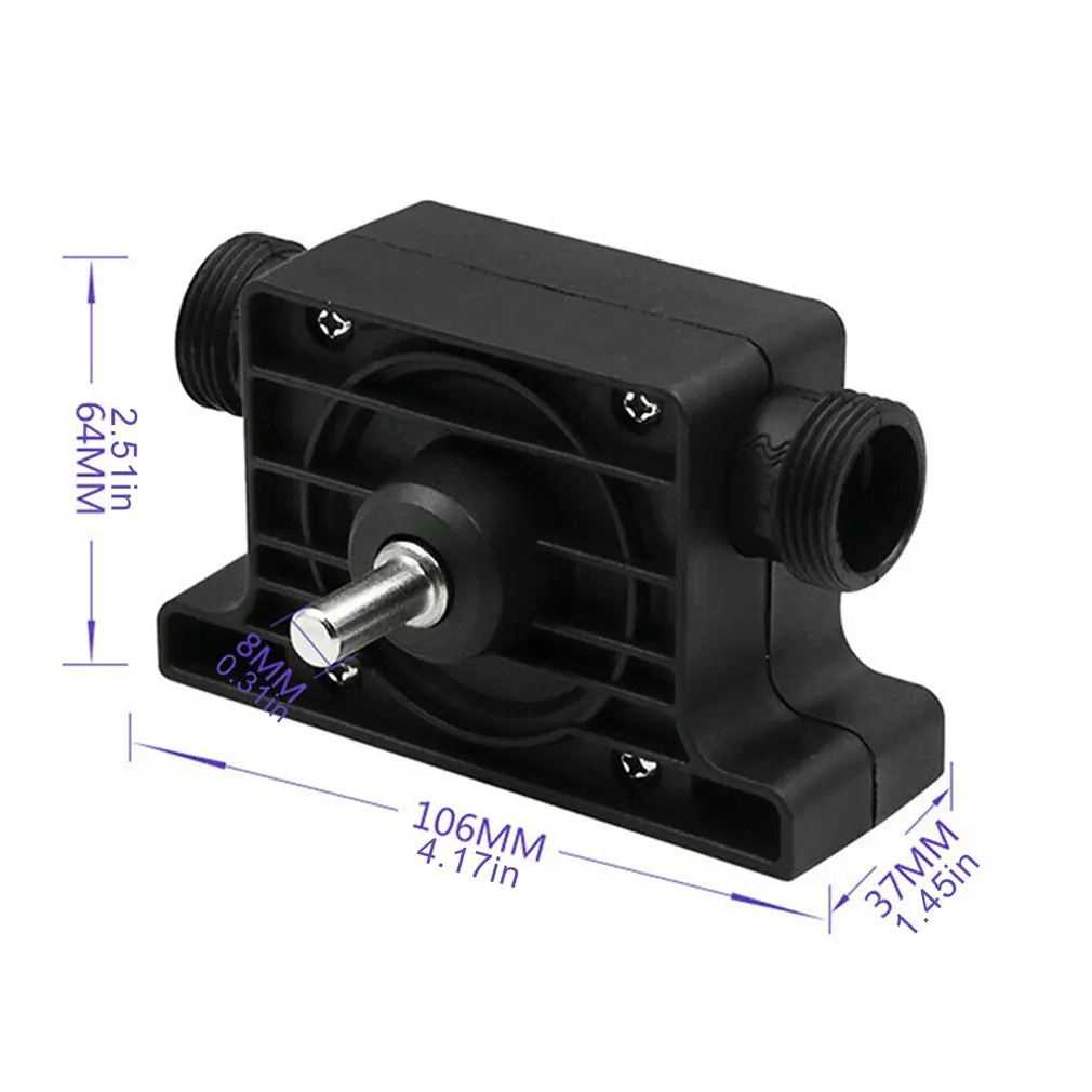 

Electric Drill Pump Sinks Aquariums Pool Self Priming Transfer Pumps Oil Fluid Water Pump Hose Clamps Connectors Set