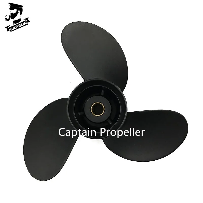 Подвесной Двигатель Captain Propeller 8 9x9 5 подходит для Tohatsu и Mercury 8HP 9.8HP MFS8/9 Black Max 9.9HP 12