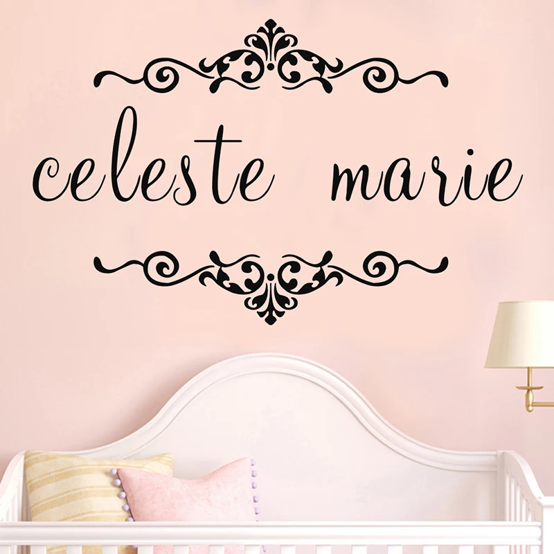 Индивидуальные персонализированные художественные настенные наклейки с