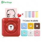 203 Точек на дюйм PeriPage фото Стикеры Карманный принтер мини Термальность крюк вышлите ваш заказ прямо к этому Беспроводной Bluetooth мобильный телефон Android IOS бумажный рулон для принтера