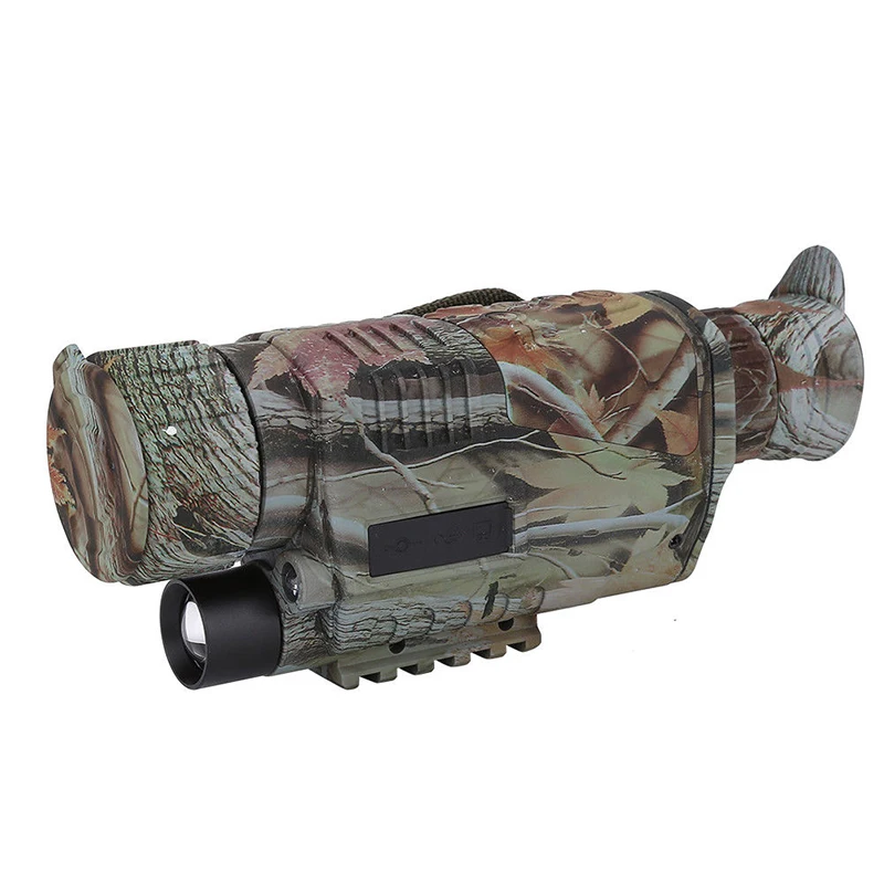 5X42 IR Dual-use Monocular Binoculars Telescopes Scope Hunting Infrared Dark Night Vision monitor digital DV video recording