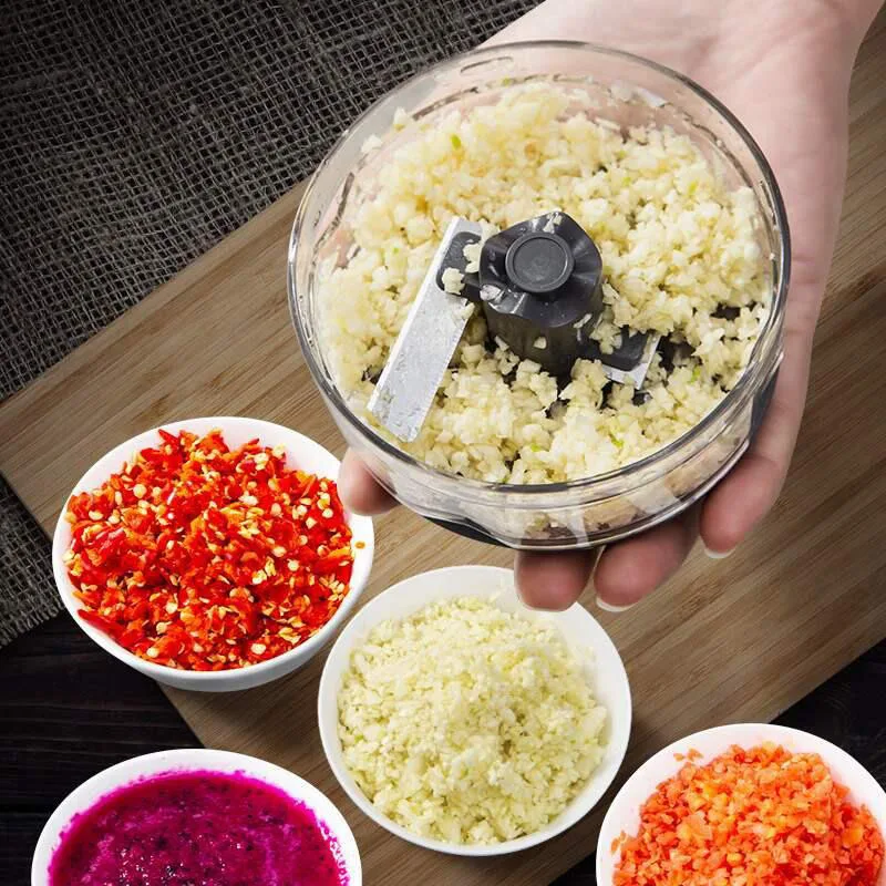 Многофункциональный ручной измельчитель лука чеснока дробилка прессования еды