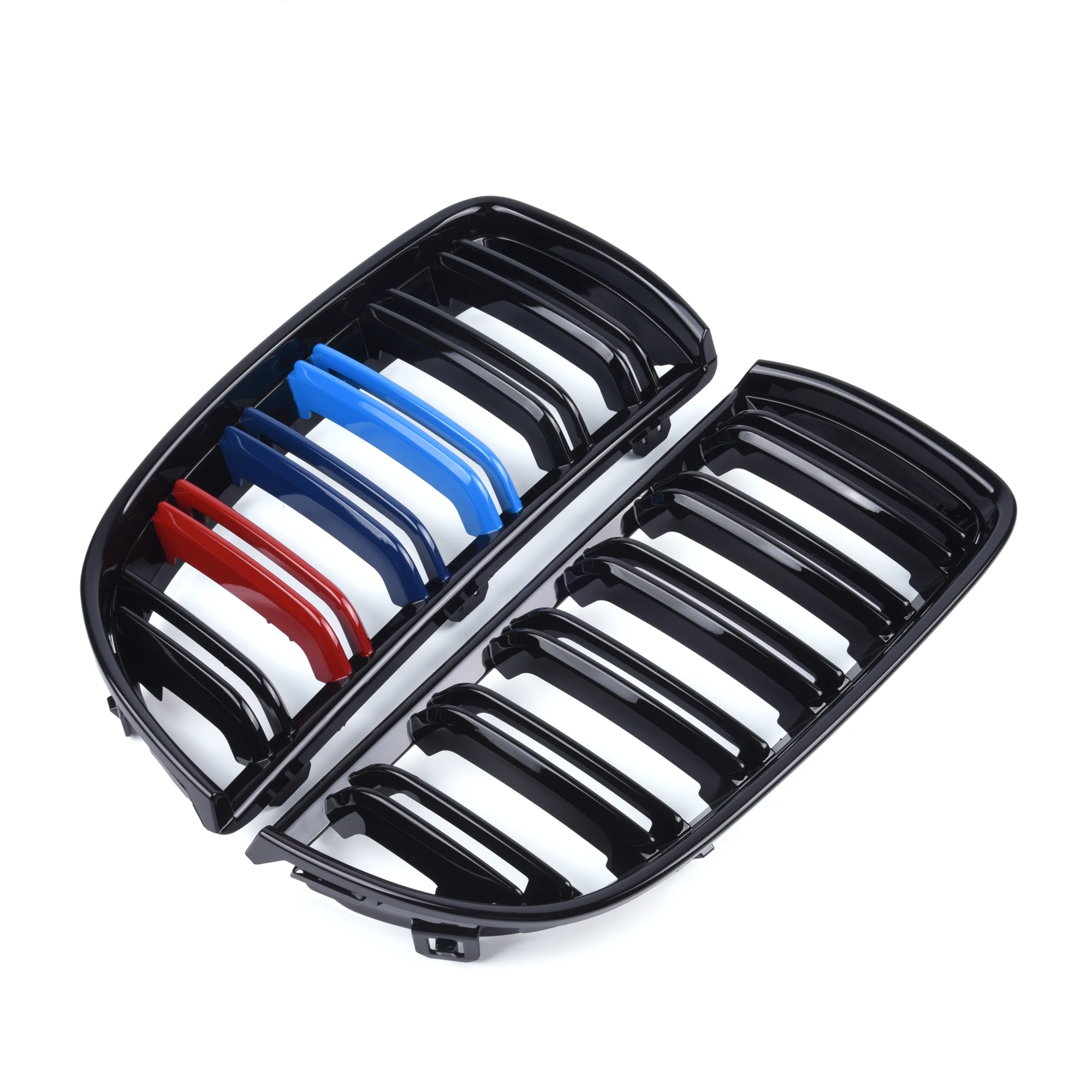 Передний глянцевый черный гриль M Color Fit BMW 3 Series E90 E91 2005 - 2008 325xi 320i 325i 328i 330i 335i xDrive |