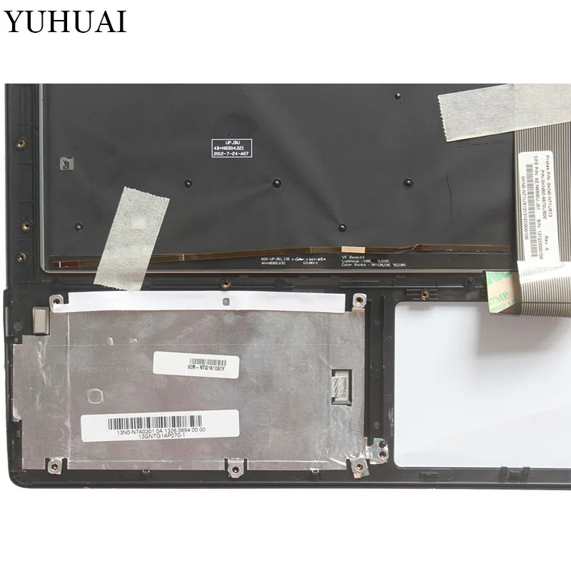 

US NEW Laptop Keyboard for ASUS Q500 Q500A English keyboard With Backlit Palmrest Upper Cover