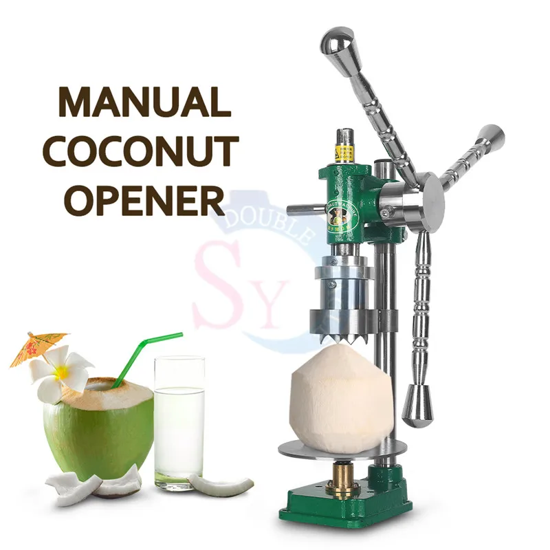 

Wholesale Price Commercial Hand Fresh Coconut Opening Tool/Manual Opener Lid Machine Save Effort Steel Capping Cover Cutter