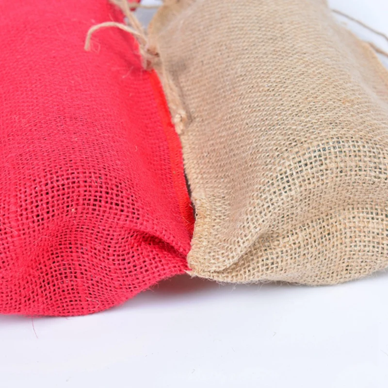 

Burlap Wine Gift Bags Wine Bottle Bags Reusable Jute Wine Bags for Christmas Wedding Birthday Holiday Party, 12Pcs