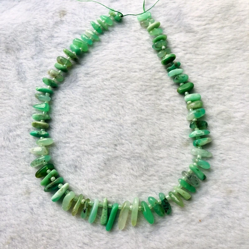 Wholesale 1string Natural Gem Stone Chip Nugge Beads,Kunzite,Diopside,Chrysoprase,Larimar Beads For jewelry DIY 15.5"/string