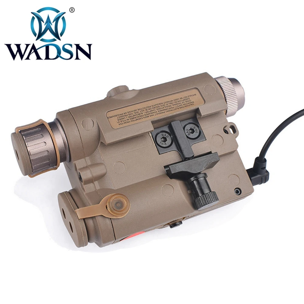 WADSN страйкбол LA-5 PEQ 15 Red Dot Lazer IR лазерный светодиодный тактический светильник UHP внешний вид Softair LA 5C PEQ-15 оружейный светильник WEX396 оружие