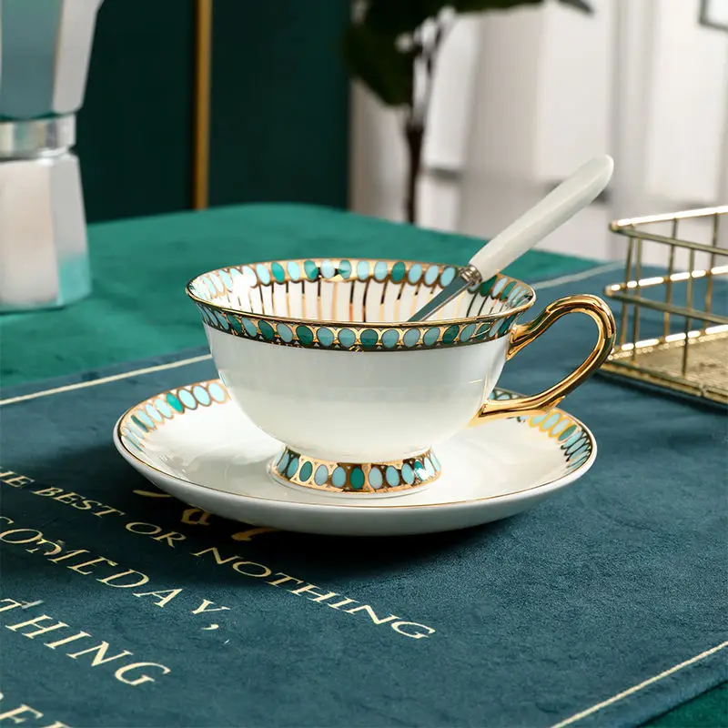 

Light Luxury Coffee Cup European Style Small Luxury Set Ceramic Household English Afternoon Tea Tea Set