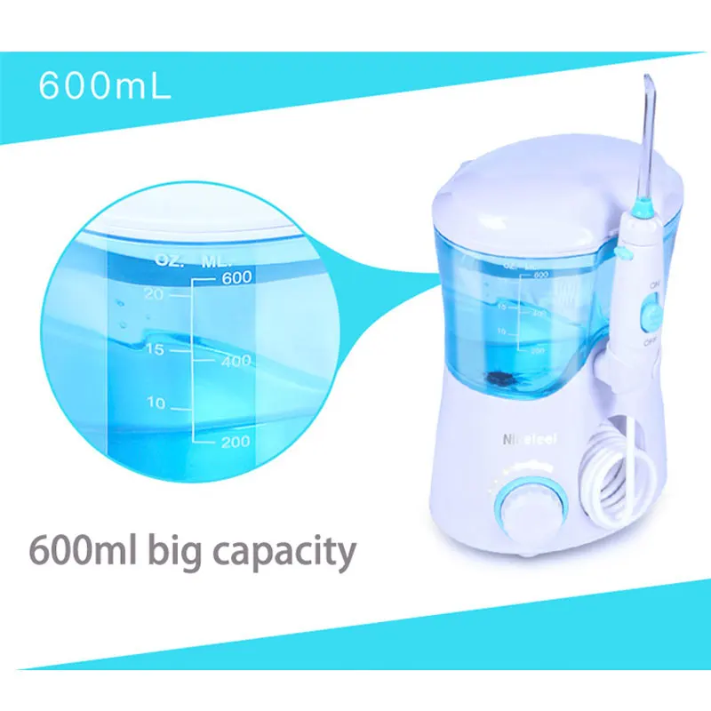 Электрический ирригатор для полости рта семейное использование зубная Вода Flosser