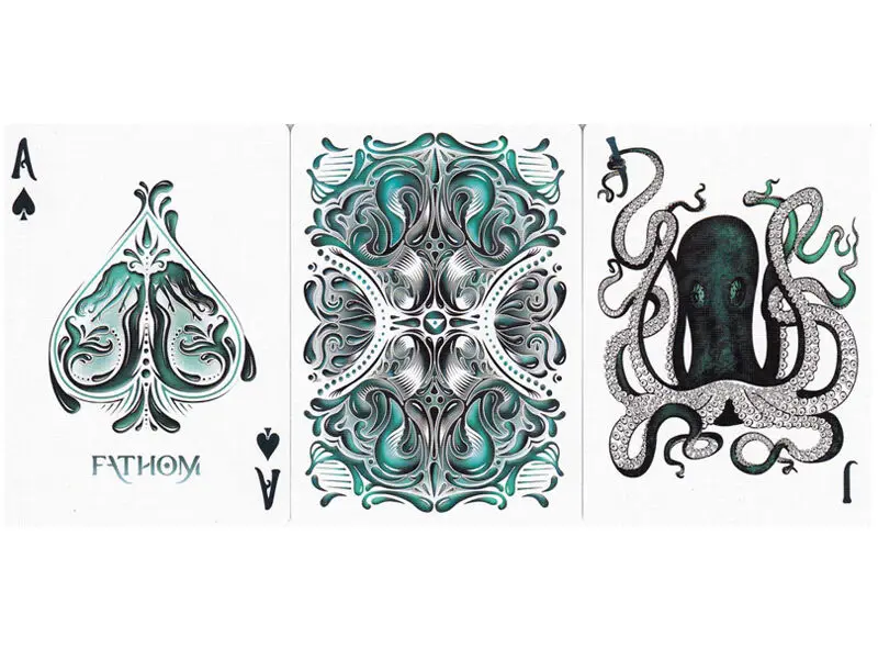 Ellusionist воспламенение Fathom игральные карты велосипед огонь водяная колода покер