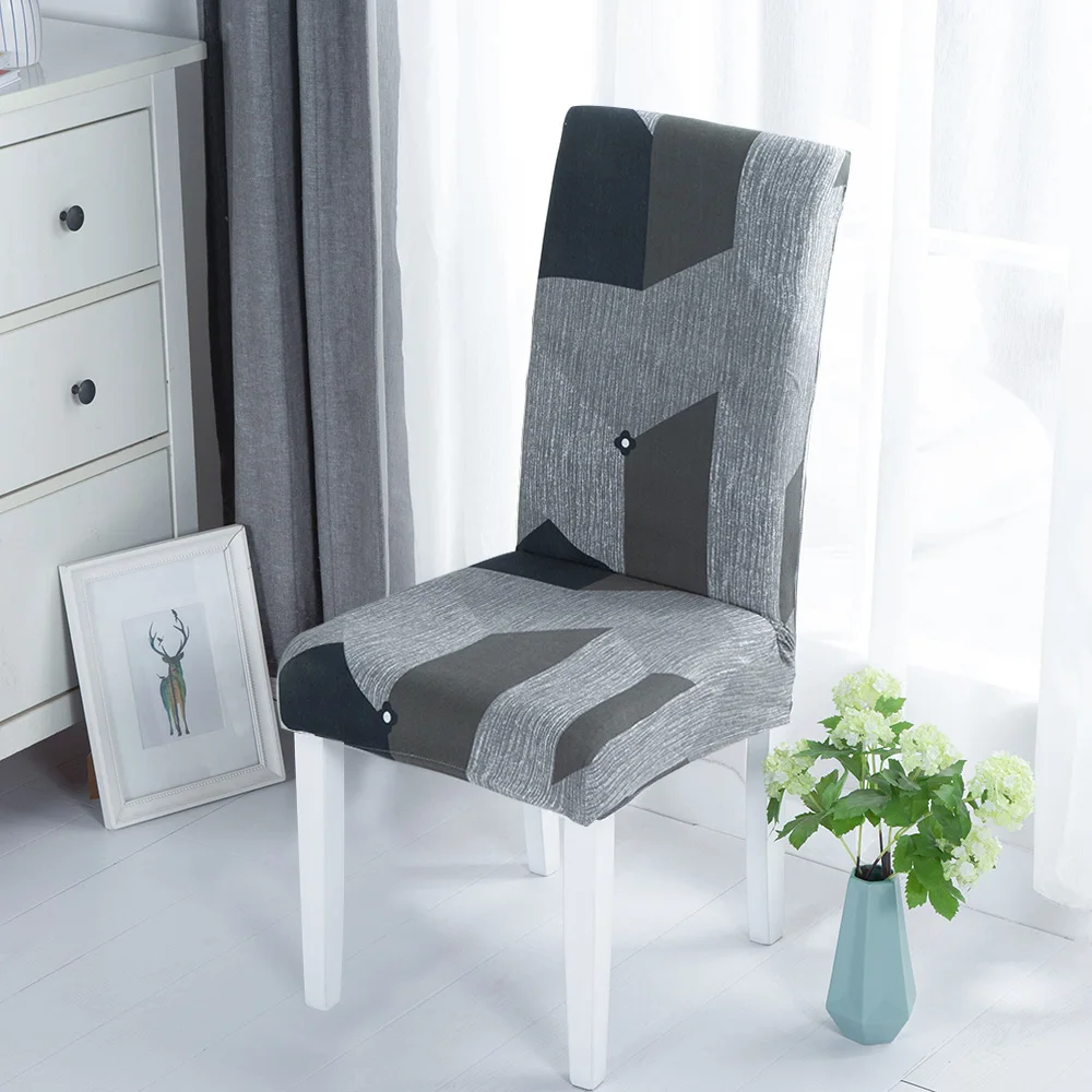 

1/2/4/6pcs Chair Cover Stretch Dining Room Chair Covers for Kitchen Spandex Seat Case Wedding Hotel Office Banquet Slipcovers