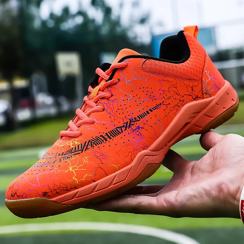 Badminton Shoes Men Professional Training Sport Shoes Breathable Light Sneakers Men Athletic Shoe Anti-Slippery Tennis Sneakers
