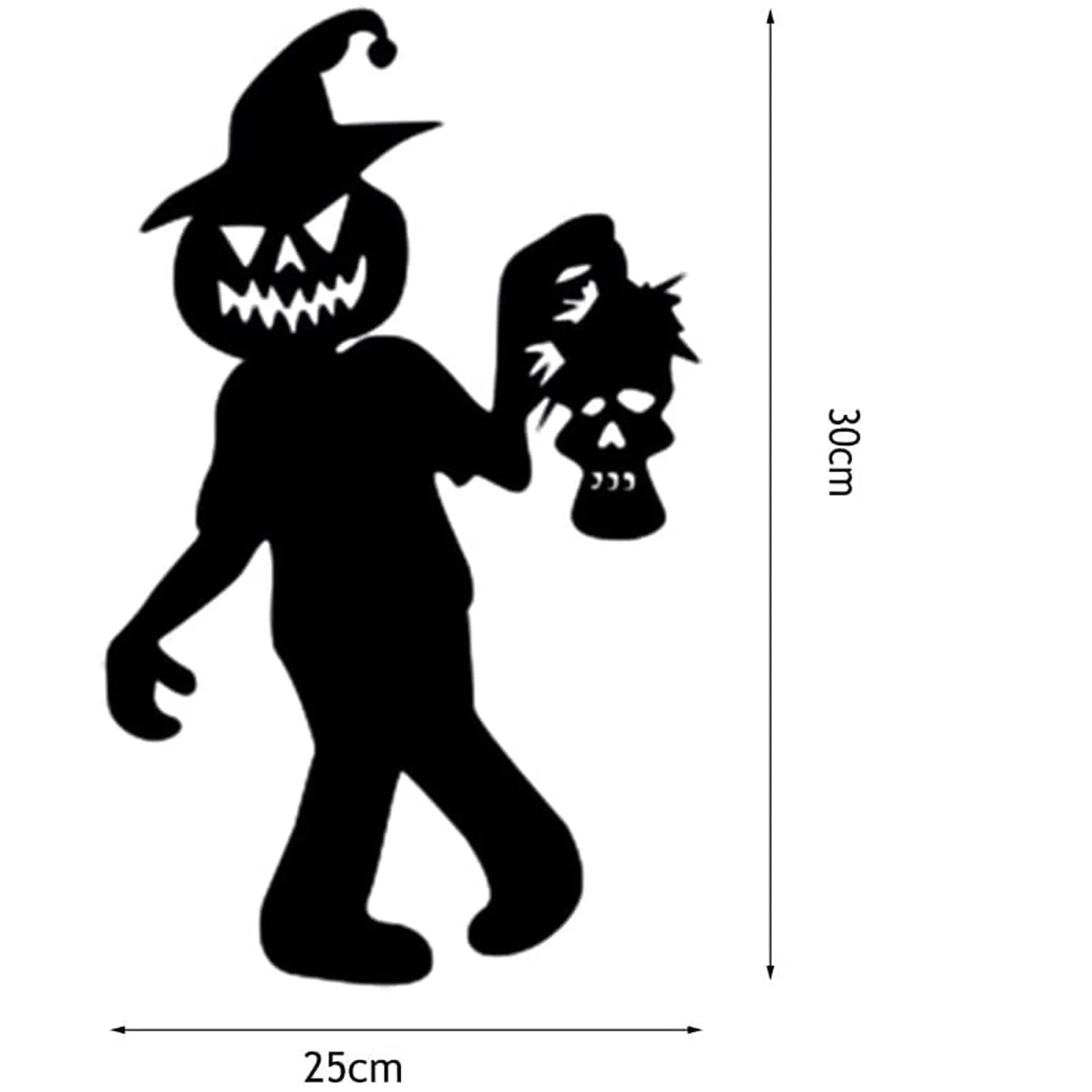 

Little Devil Decorative Stakes Garden Pile Metal Outline Silhouette Art Modern Garden Decoration Backyard Lawn Ornaments Decor