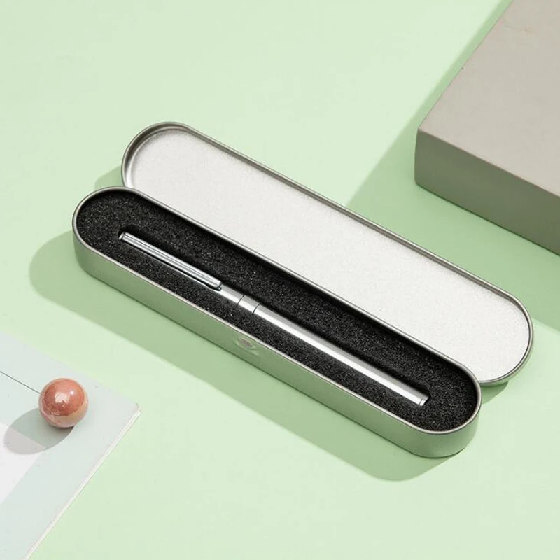 1 шт. минимализм Железный детский подарок металлический чехол-карандаш школьная