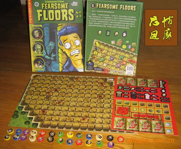 

Wholesale supply of board games table games fierce | horror cloister fearsome floors Chinese version