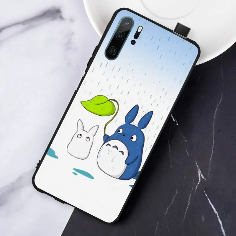 

Cute Totoro Spirited Away Phone Case For Huawei honor Mate P 10 20 30 40 Pro 10i 9 10 20 8 x Lite