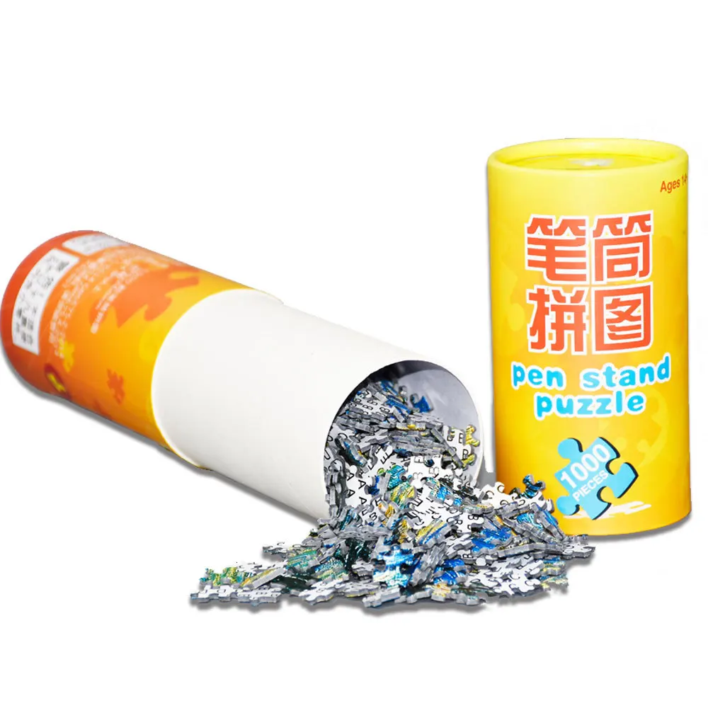 1000 штук Пазлы милый кот самая маленькая головоломка шт. развивающая игрушка для