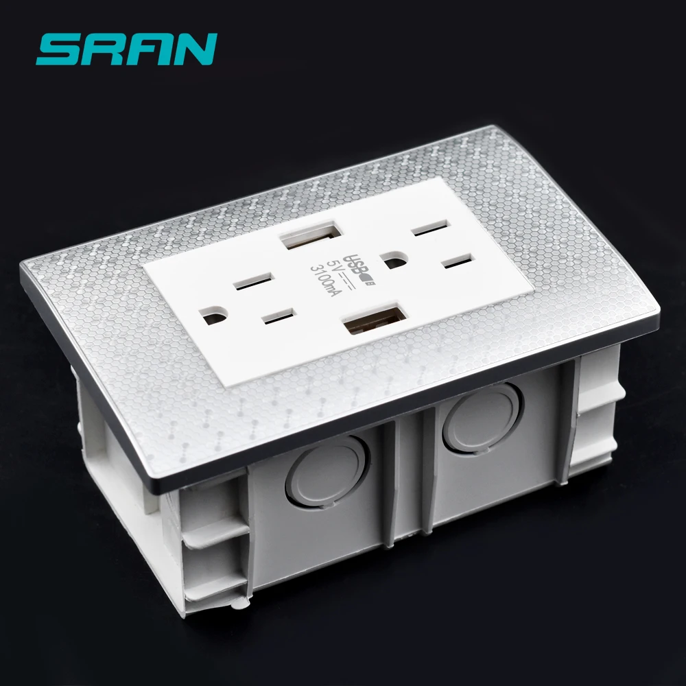 Стеновая розетка SRAN высокой интенсивности коробка для внутренней установки
