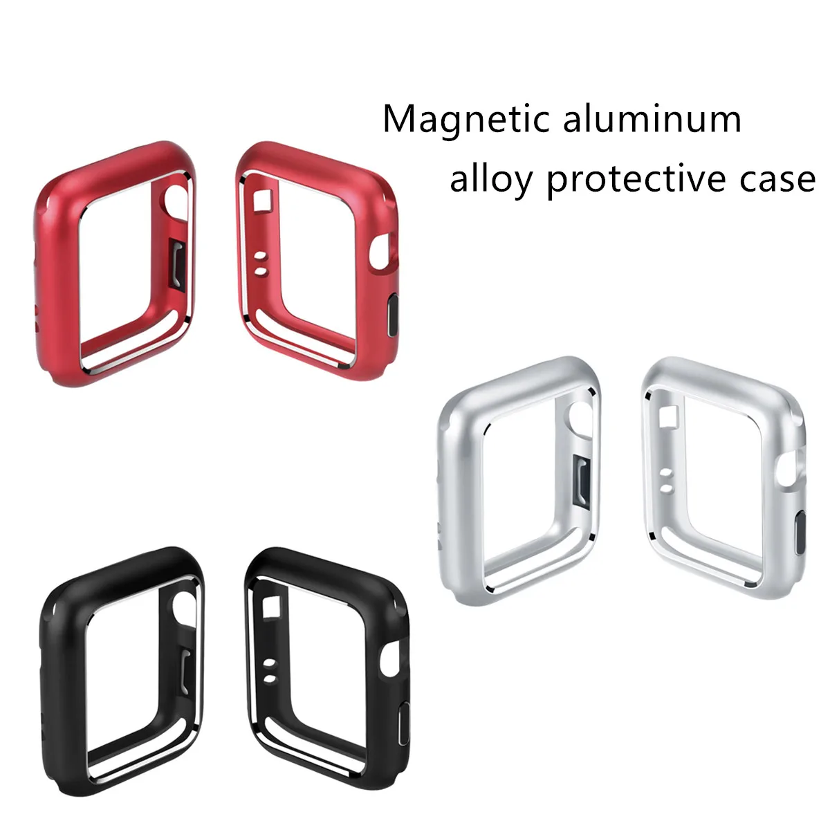 Чехол для часов magicwatch чехол Apple Watch 6/4/5/3/2 40 мм 44 38 42 защитный Магнитный из