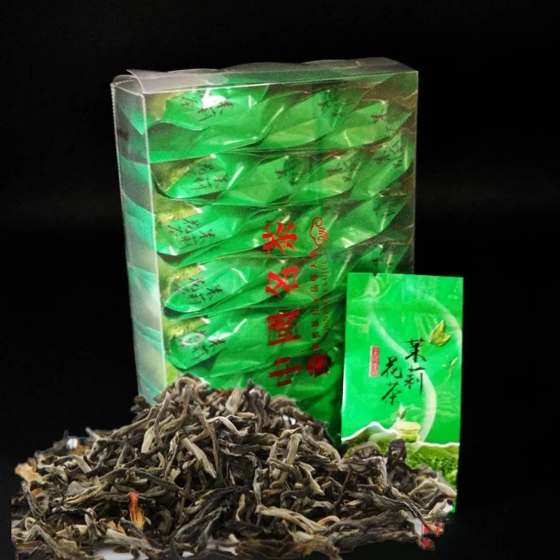 

Органический цветочный чай из жасмина, новинка 2020, зеленый чай с жасмином, 32 пакетика, Китайский Жасмин, забота о здоровье, зеленый чай для по...