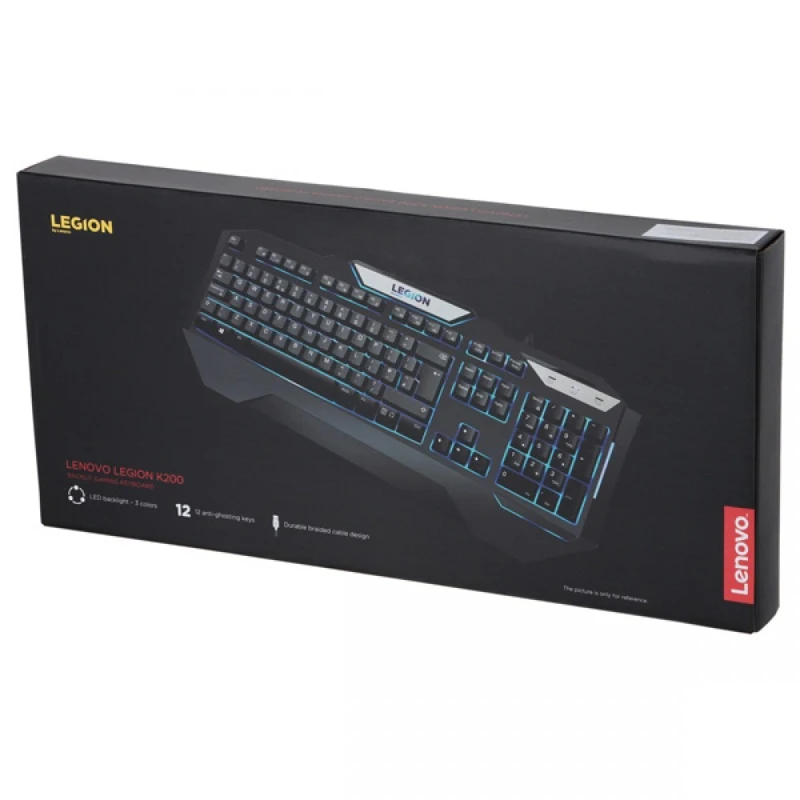 Клавиатура Lenovo Legion K200 Backlit Gaming Keyboard - RU (GX30P98215) | Компьютеры и офис
