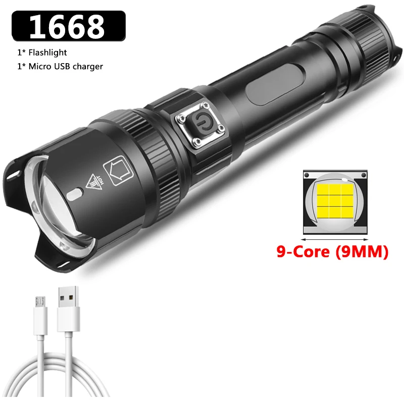 

Ceholyd 1668 фонарик XHP100 черный