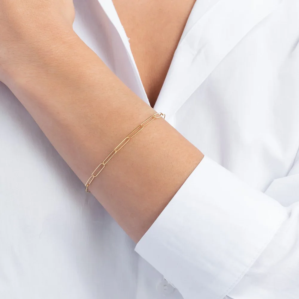 Новинка толстый браслет цепочка в богемном стиле 2020 модная простая сетчатая