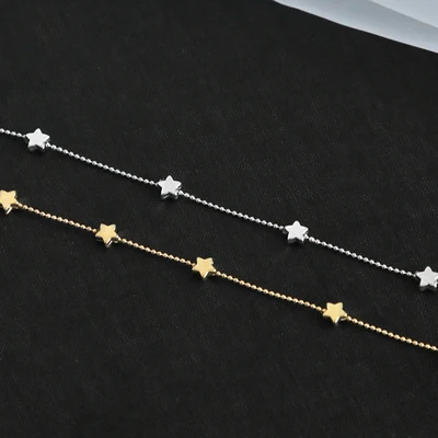 

TN1344 Temperament Necklace Simple Star Clavicle Chain