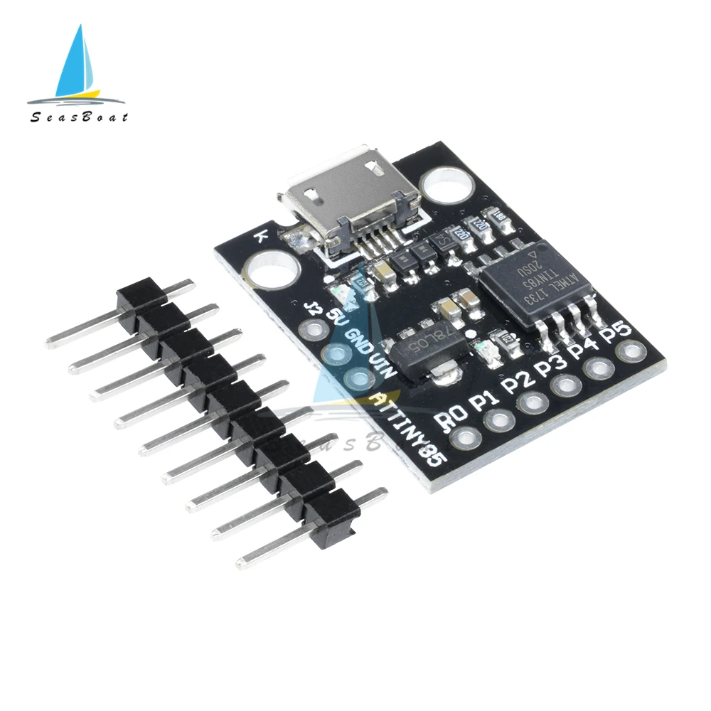 Плата разработки ATTINY синяя черная TINY85 Digispark Kickstarter Micro модуль ATTINY85 для Arduino IIC I2C USB |